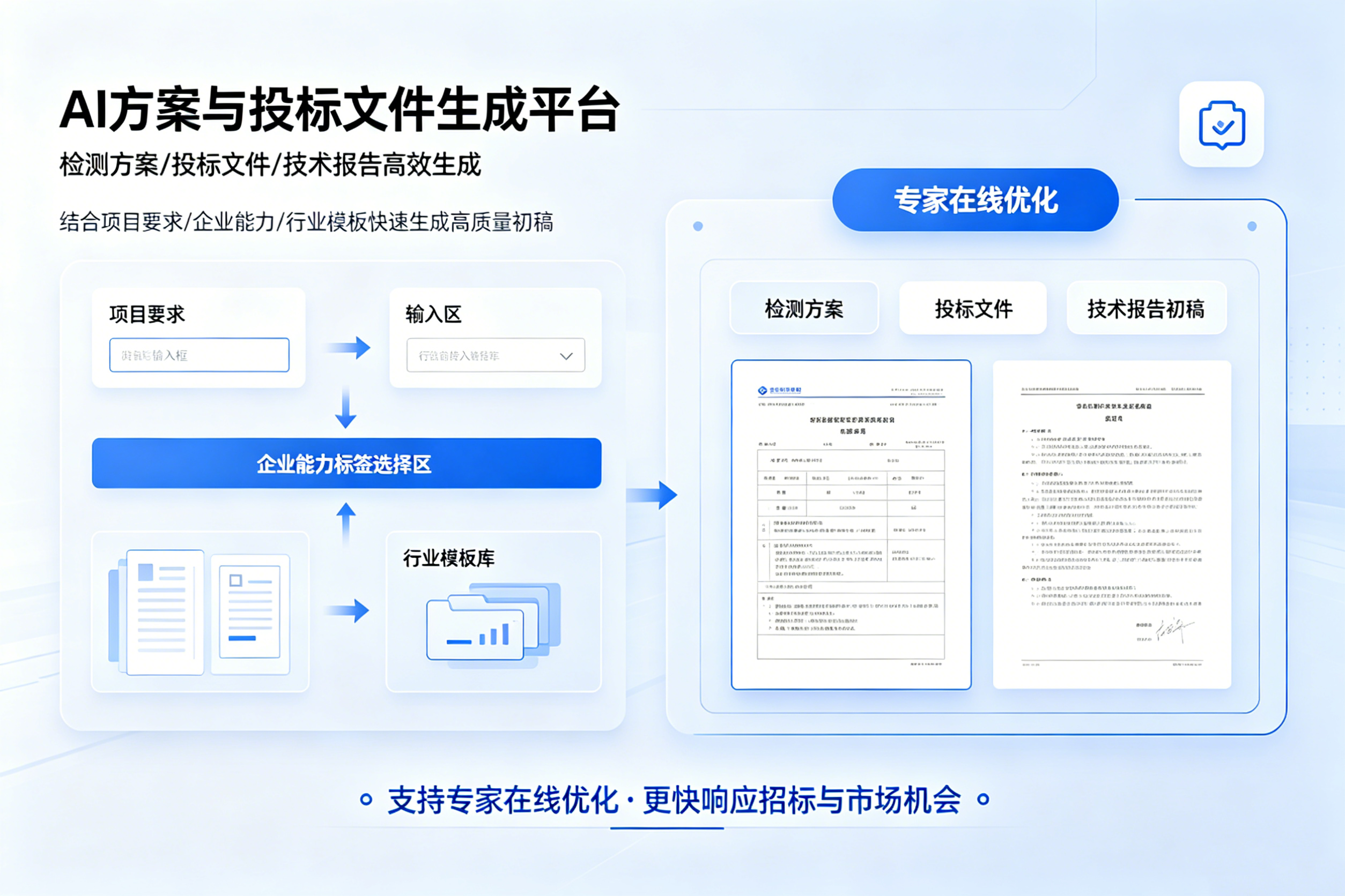 AI方案与投标文件生成平台